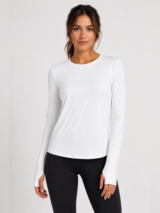 VSX Tops - Victoria’s Secret VSX Elevate Long Sleeve Performance Activewear Top Gym